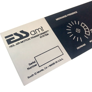 AMT 1 Replacement Plaque